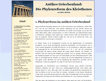 Tablet Screenshot of griechenland-geschichte.de
